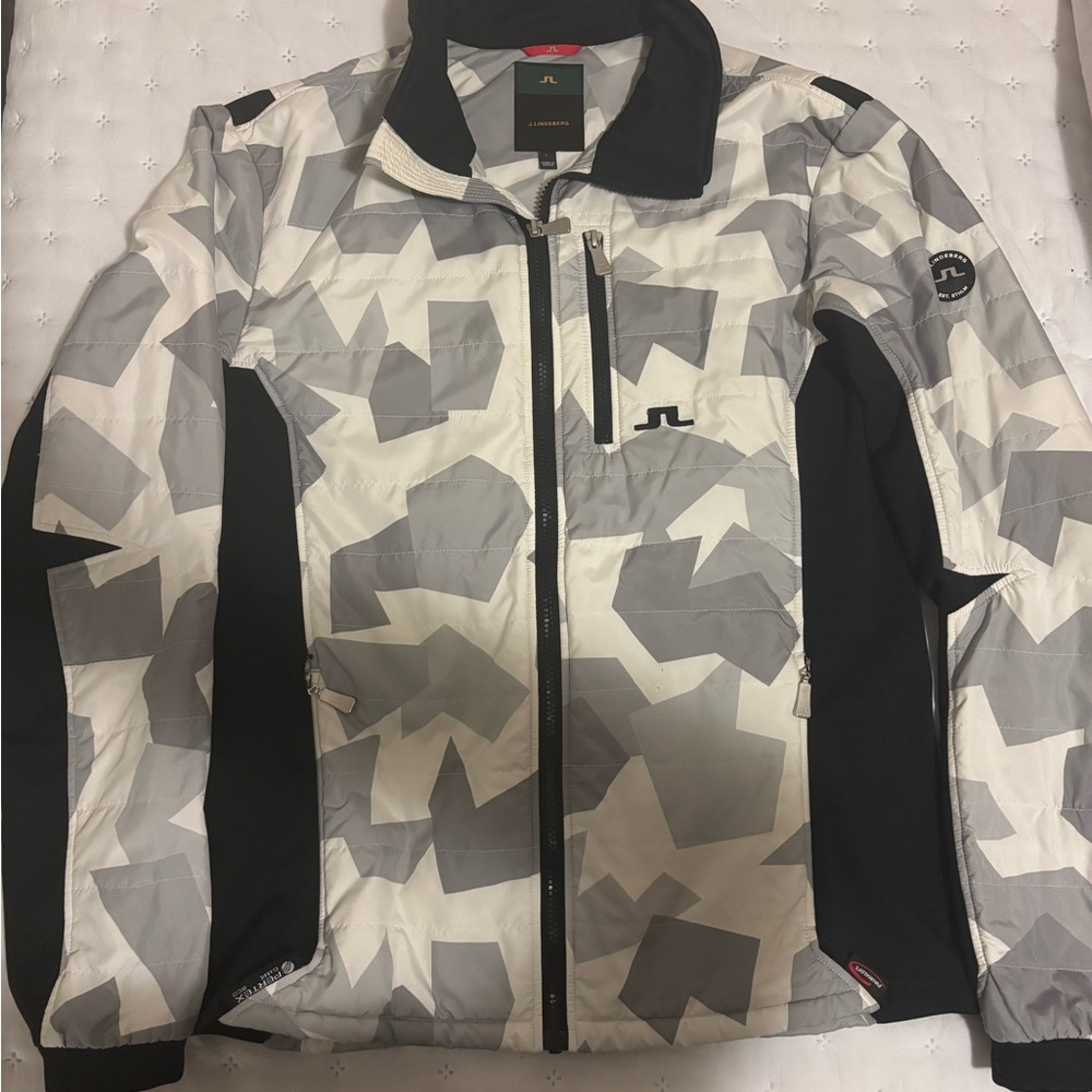 J.Lindeberg Women’s Gray and Black Jacket